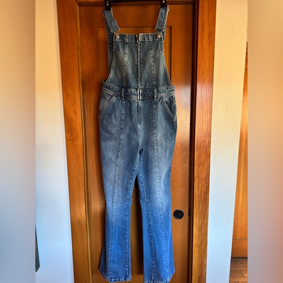 NWOT We The People Rolling River Denim Overalls size MEDIUM - Picture 9 of 9